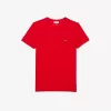 Herre V-hals Pima Cotton Jersey T-shirt