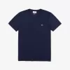 Herre V-hals Pima Cotton Jersey T-shirt