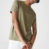 Herre V-hals Pima Cotton Jersey T-shirt