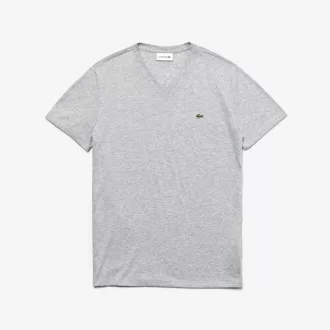 Herre V-hals Pima Cotton Jersey T-shirt