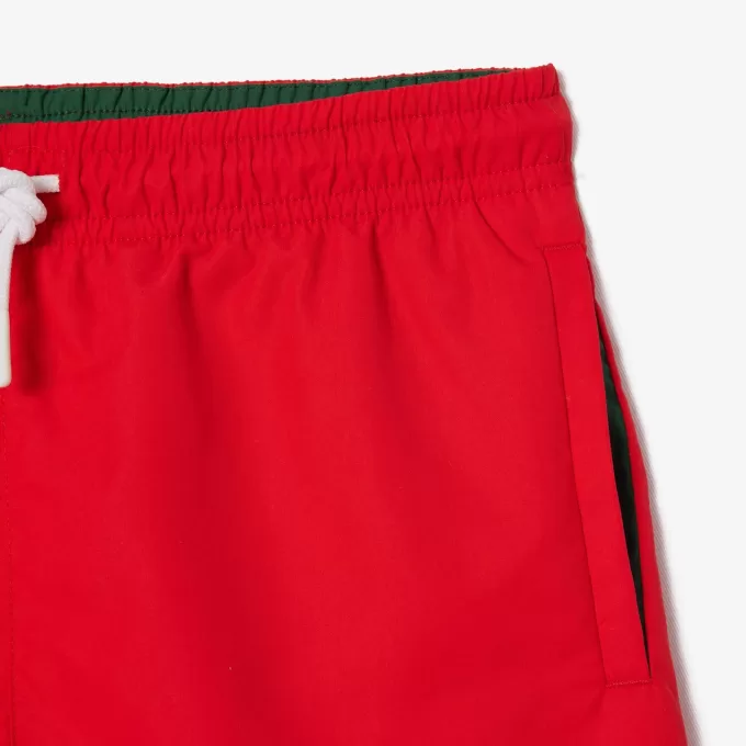 Hurtigtørrende solide svømmeshorts til drenge
