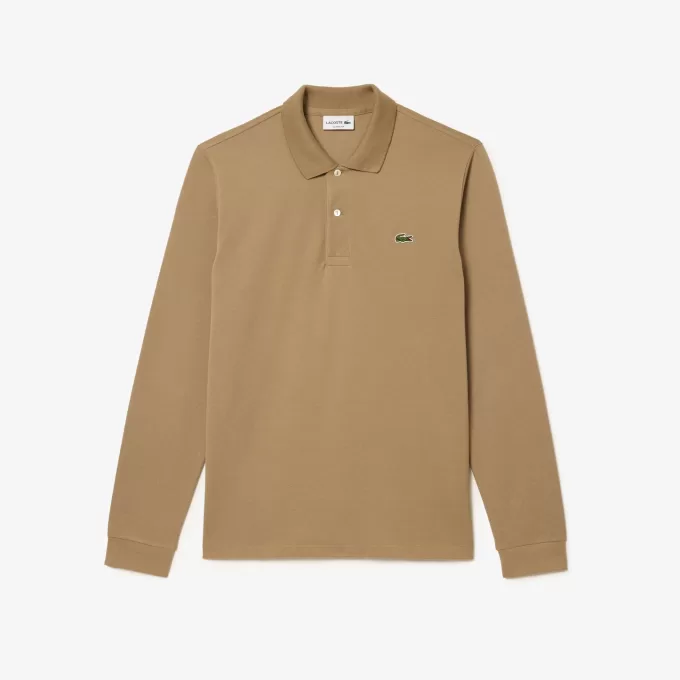 Klassisk pasform langærmet L.12.12 poloshirt