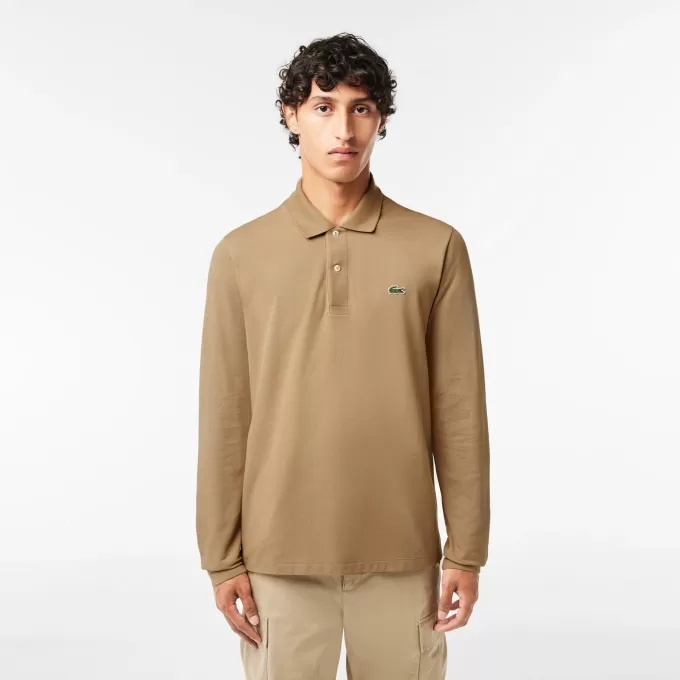 Klassisk pasform langærmet L.12.12 poloshirt