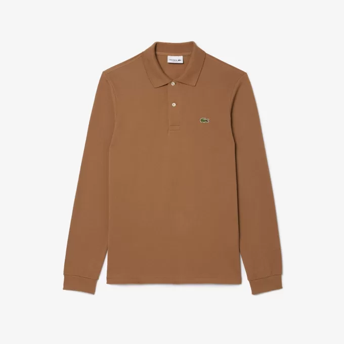 Klassisk pasform langærmet L.12.12 poloshirt
