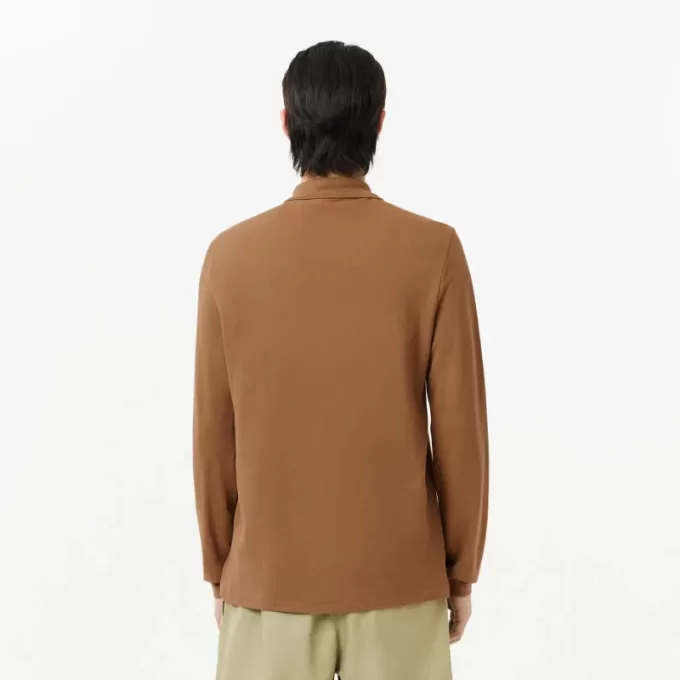 Klassisk pasform langærmet L.12.12 poloshirt