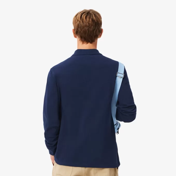 Klassisk pasform langærmet L.12.12 poloshirt