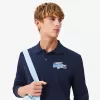 Klassisk pasform langærmet L.12.12 poloshirt