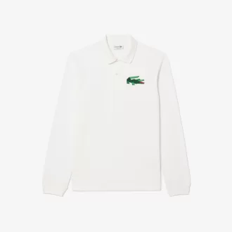 Klassisk pasform langærmet L.12.12 poloshirt