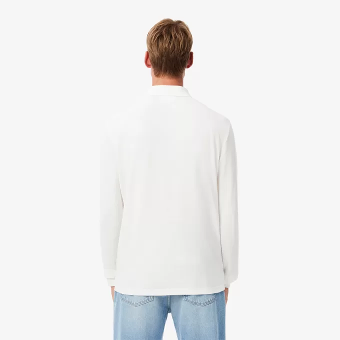 Klassisk pasform langærmet L.12.12 poloshirt