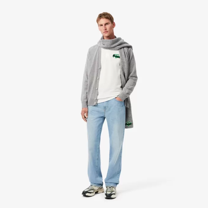 Klassisk pasform langærmet L.12.12 poloshirt