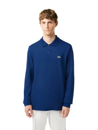 Klassisk pasform langærmet L.12.12 poloshirt