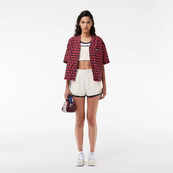 Kontraststrim Korte Terry Shorts Gf7269 70V