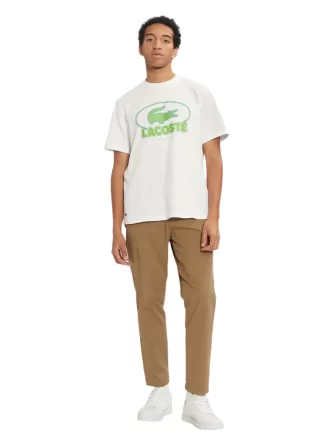 Kraftig grafisk T-shirt i bomuld