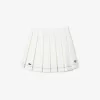 Kvinder S Lacoste Sport Roland Garros Edition plisseret nederdel