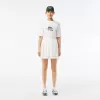 Kvinder S Lacoste Sport Roland Garros Edition plisseret nederdel