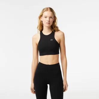 Kvinders Lacoste Quick-Dry Genanvendt Polyamid Stretch BH