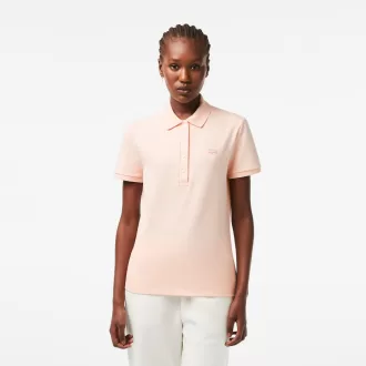 L.12.D Slim Fit Stretch Mini Piqué Polo Shirt