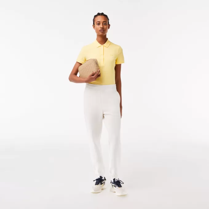 L.12.D Slim Fit Stretch Mini Piqué Polo Shirt