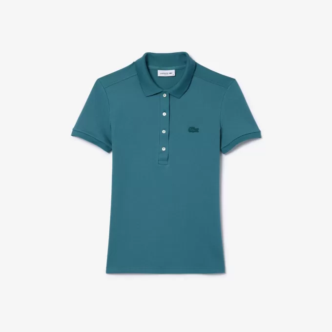 L.12.D Slim Fit Stretch Mini Pique Polo Shirt Pf5462