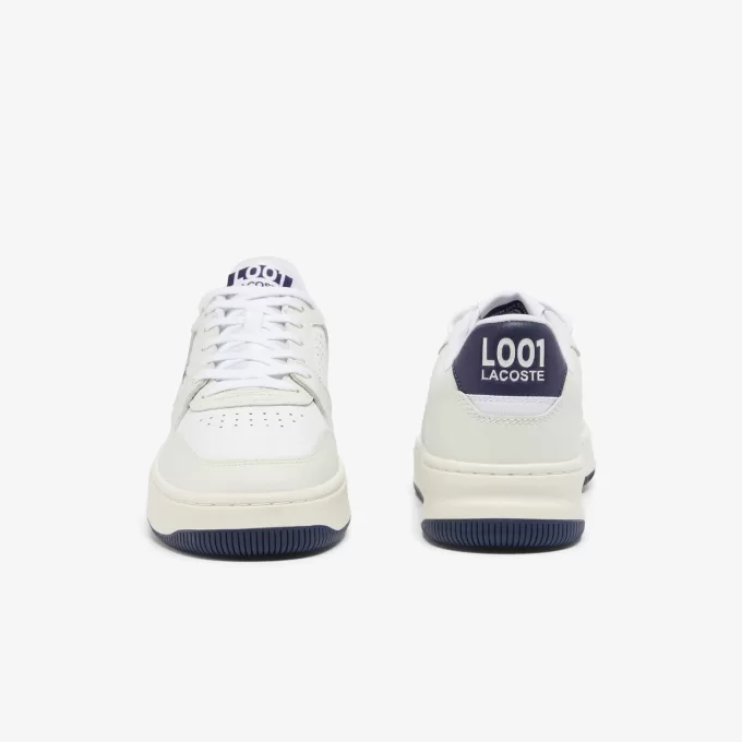 L001 mellem læder sneakers til mænd