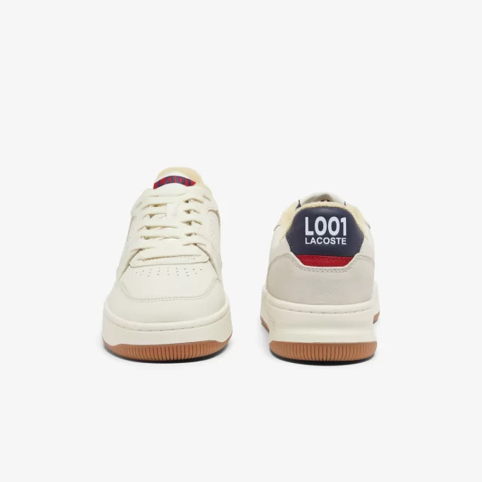 L001 mellem læder sneakers til mænd
