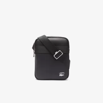 Lacoste Contrast mærket crossover taske til mænd