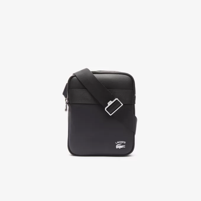 Lacoste Contrast mærket crossover taske til mænd