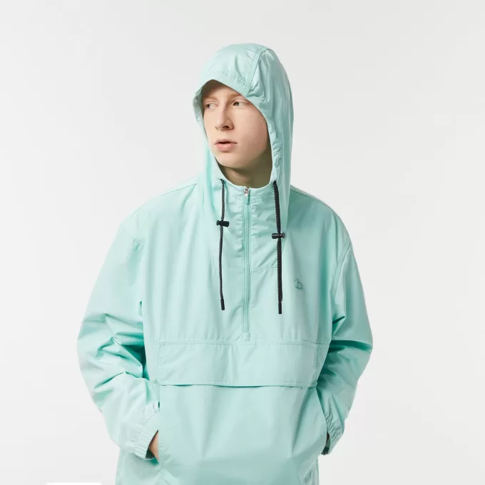 Lacoste Cropped Pull On Hættejakke til mænd