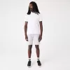 Lacoste Joggershorts i økologisk børstet bomuld til mænd