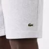 Lacoste Joggershorts i økologisk børstet bomuld til mænd