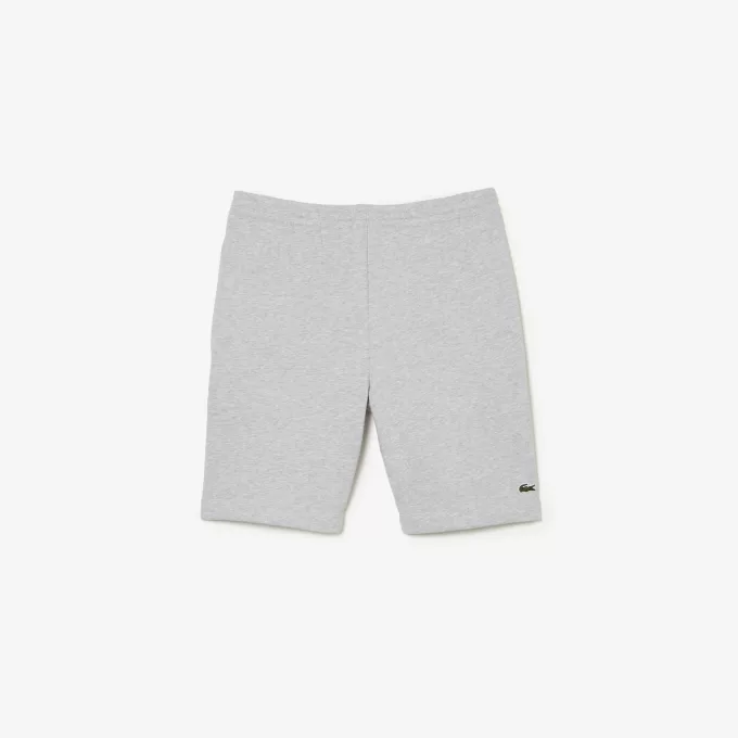 Lacoste Joggershorts i økologisk børstet bomuld til mænd