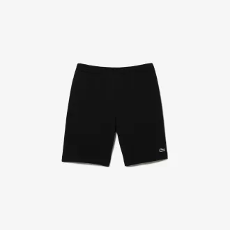 Lacoste Joggershorts i økologisk børstet bomuld til mænd