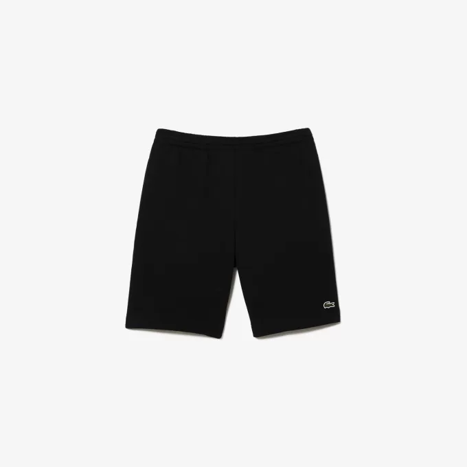 Lacoste Joggershorts i økologisk børstet bomuld til mænd