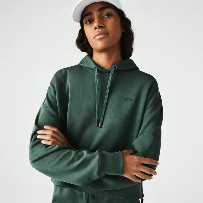 Lacoste Joggersweatshirt med hætte til kvinder