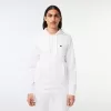 Lacoste Kangaroo Pocket Fleece-hættetrøje med lynlås til mænd