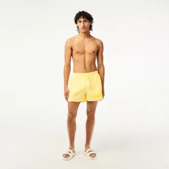 Lacoste Quick Dry badebukser til mænd med integreret for