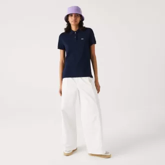 Lacoste Regular Fit Blød bomuld Petit Piqué poloshirt til kvinder