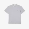 Lacoste Regular Fit T-shirt med mærkekrave til mænd Lacoste Regular Fit T-shirt med mærkekrave til mænd