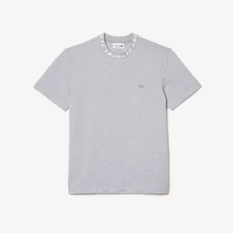 Lacoste Regular Fit T-shirt med mærkekrave til mænd