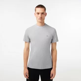 Lacoste Regular Fit T-shirt med mærkekrave til mænd