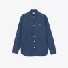Lacoste Regular Fit denimskjorte i økologisk bomuld til mænd