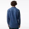 Lacoste Regular Fit denimskjorte i økologisk bomuld til mænd