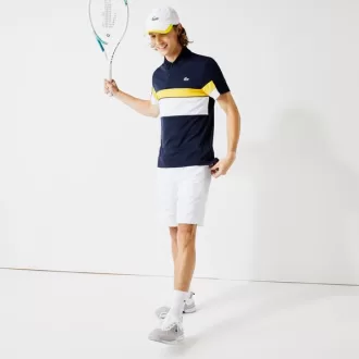 Lacoste SPORT Colourblock åndbar poloshirt med normal pasform, åndbar