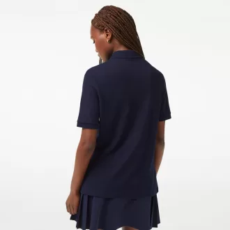 Lacoste SPORT Slim Fit golfpolo i økologisk bomuld til kvinder