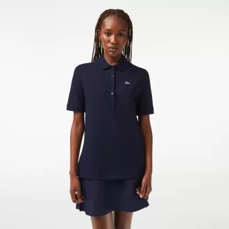 Lacoste SPORT Slim Fit golfpolo i økologisk bomuld til kvinder