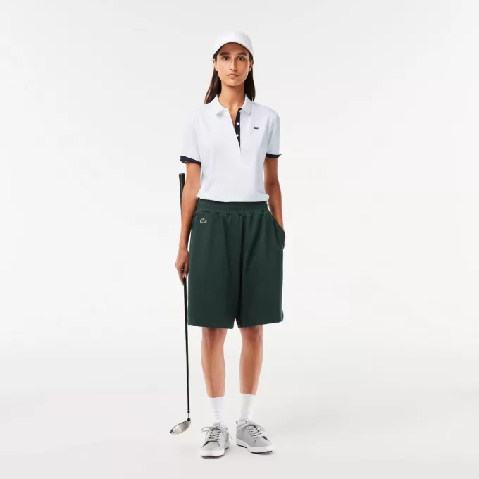 Lacoste SPORT åndbar strækgolf poloshirt til kvinder