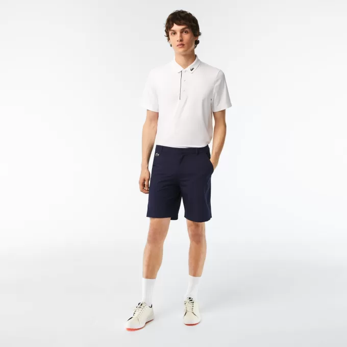 Lacoste SPORT lette strækbare golfbermudashorts til mænd