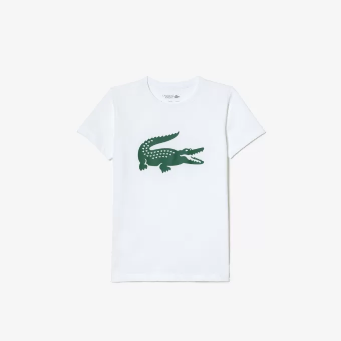 Lacoste SPORT teknisk tennistrøje til børn Oversized Croc T-shirt