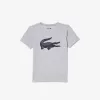 Lacoste SPORT teknisk tennistrøje til børn Oversized Croc T-shirt