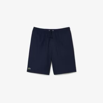 Lacoste SPORT tennisshorts til mænd i massiv diamantvævet taft